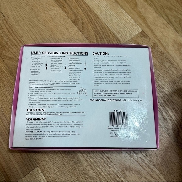 Vintage 10 Melted Popcorn Crystal Easter Egg String Lights NEW Pastel Home Decor - Picture 3 of 3